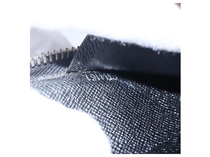 Lange Zippy Organizer Geldbörse Damier Graphite LOUIS VUITTON N63077 Authentisch bs31258 Damier ebene - Ansicht 12