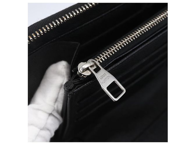 Lange Zippy Organizer Geldbörse Damier Graphite LOUIS VUITTON N63077 Authentisch bs31258 Damier ebene - Ansicht 17