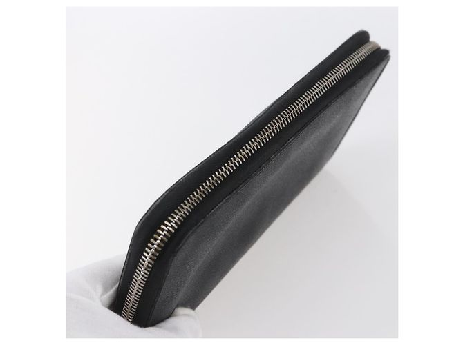 Lange Zippy Organizer Geldbörse Damier Graphite LOUIS VUITTON N63077 Authentisch bs31258 Damier ebene - Ansicht 5