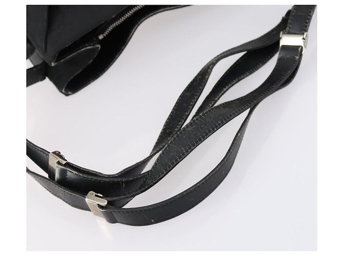 Borsa a Spalla GG Canvas Gucci Nera Auth 147859 Nero - vista 7