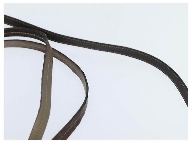 Borsa Tote PRADA in nylon khaki oro Auth bs30152 D'oro Cachi - vista 14