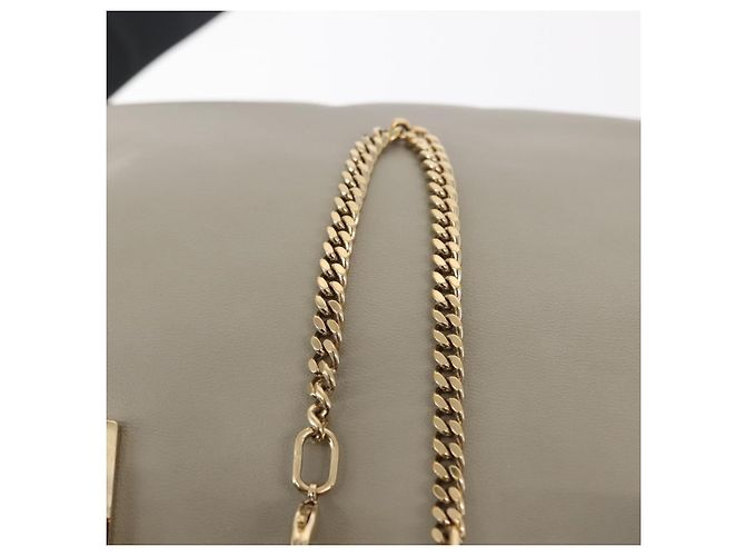 Chloé Borsa a Mano Chloe Bailey in Pelle 2 in 1 Nero Beige Oro Auth am9201 D'oro - vista 21