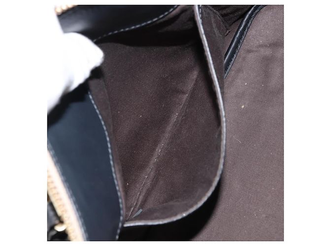 Chloé Borsa a Mano Chloe Bailey in Pelle 2 in 1 Nero Beige Oro Auth am9201 D'oro - vista 25