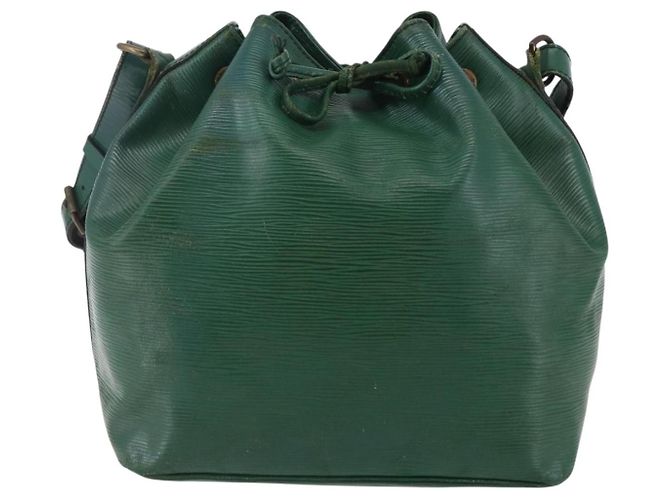 Noe LOUIS VUITTON Borsa a Spalla Petit Noé Epi Verde M44104 LV Auth bs29867 - vista 13
