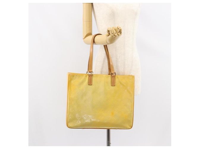 LOUIS VUITTON Monogram Vernis Columbus Tote Bag Grau M91028 LV Auth gh1229 - Ansicht 25