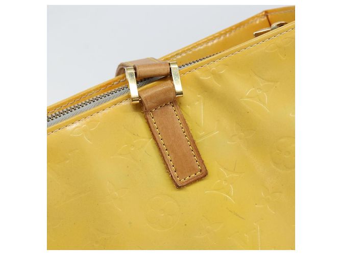 LOUIS VUITTON Monogram Vernis Columbus Tote Bag Grau M91028 LV Auth gh1229 - Ansicht 9