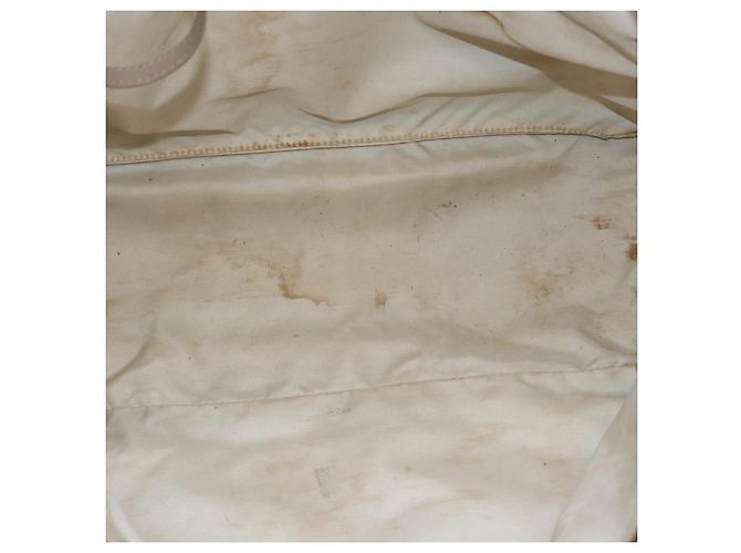 CHANEL Nuova Borsa Tote da Viaggio Nylon Beige Oro CC Auth ti3466 D'oro - vista 10
