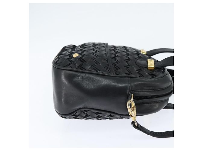 BALLY Borsa a mano in pelle 2 vie Nero Oro Auth BA7024 D'oro - vista 4