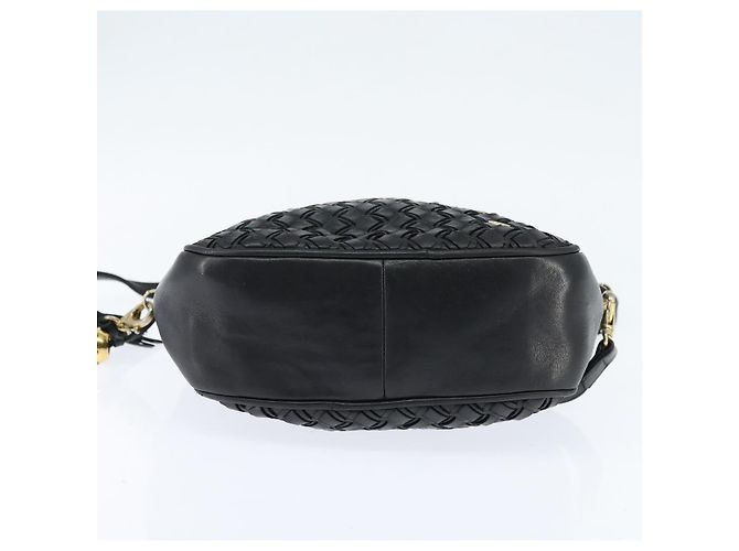 BALLY Borsa a mano in pelle 2 vie Nero Oro Auth BA7024 D'oro - vista 5