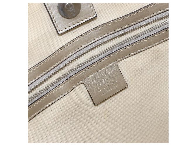 Borsa tote GG Implementation Gucci Argento 197953 Auth 146574 - vista 17