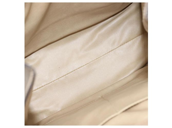 Céline Borsa a Spalla CELINE in Pelle Beige Oro Auth bs30225 D'oro - vista 11