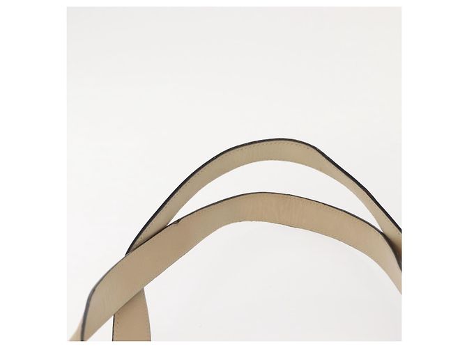 Céline Borsa a Spalla CELINE in Pelle Beige Oro Auth bs30225 D'oro - vista 14