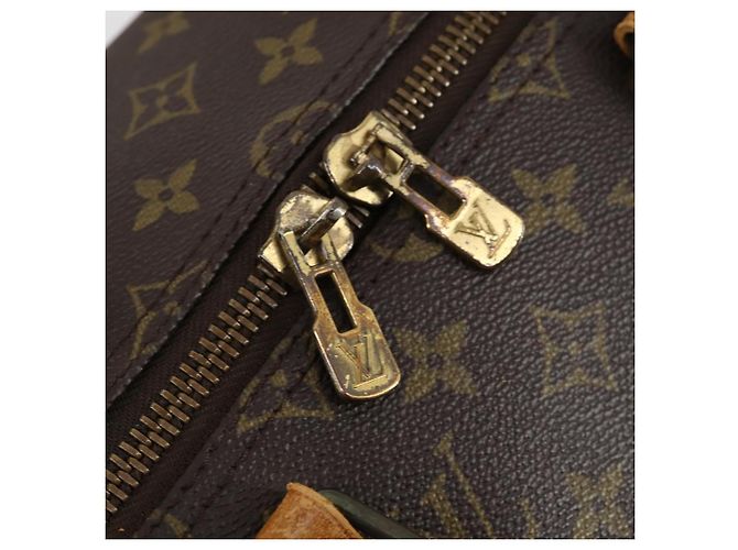 LOUIS VUITTON Borsa Boston Monogram Keepall 50 M41426 Auth LV 145407 Monogramma - vista 10