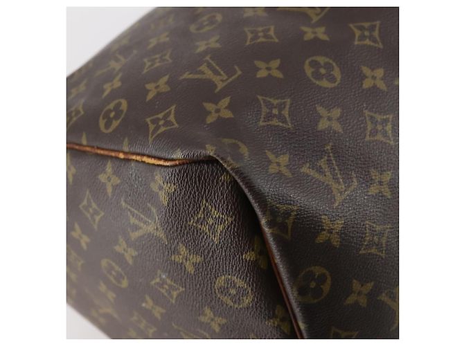 LOUIS VUITTON Borsa Boston Monogram Keepall 50 M41426 Auth LV 145407 Monogramma - vista 15