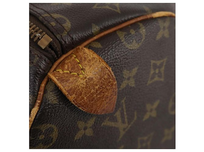 LOUIS VUITTON Borsa Boston Monogram Keepall 50 M41426 Auth LV 145407 Monogramma - vista 18