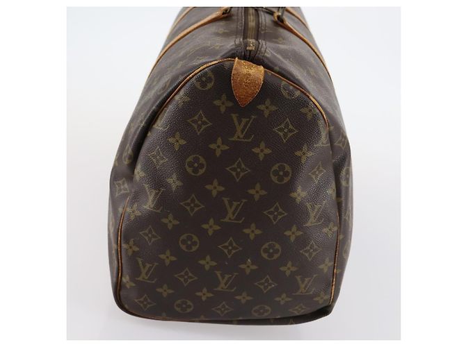 LOUIS VUITTON Borsa Boston Monogram Keepall 50 M41426 Auth LV 145407 Monogramma - vista 4