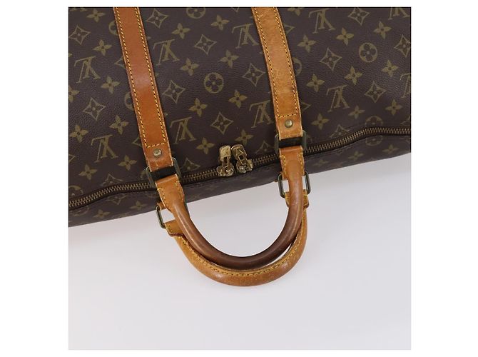 LOUIS VUITTON Borsa Boston Monogram Keepall 50 M41426 Auth LV 145407 Monogramma - vista 7