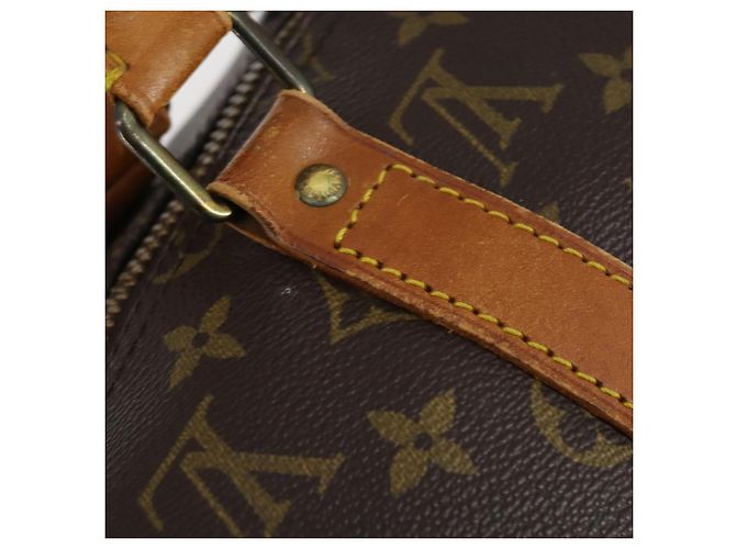 LOUIS VUITTON Borsa Boston Monogram Keepall 50 M41426 Auth LV 145407 Monogramma - vista 9