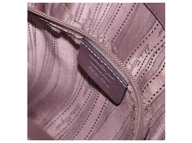 Gancini Handtasche aus Leder in Lila und Gold Auth 146846 von Salvatore Ferragamo Golden - Ansicht 12