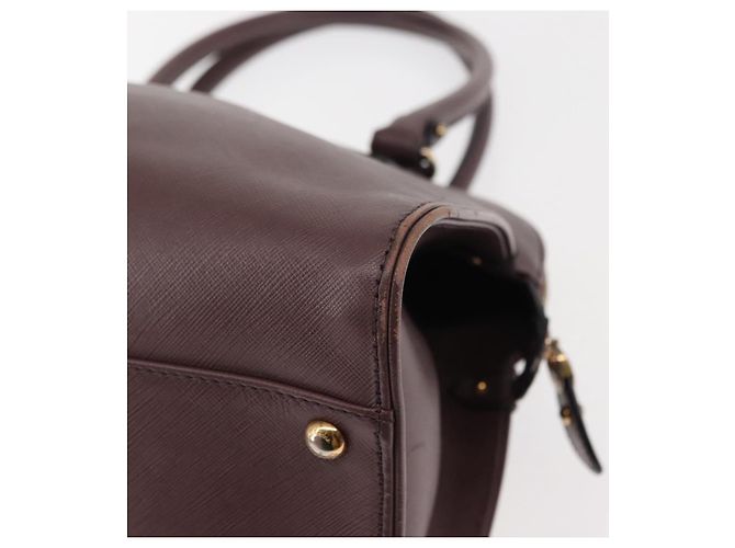 Gancini Handtasche aus Leder in Lila und Gold Auth 146846 von Salvatore Ferragamo Golden - Ansicht 16