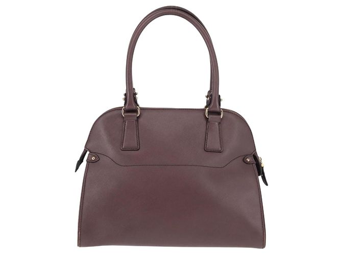 Gancini Handtasche aus Leder in Lila und Gold Auth 146846 von Salvatore Ferragamo Golden - Ansicht 2