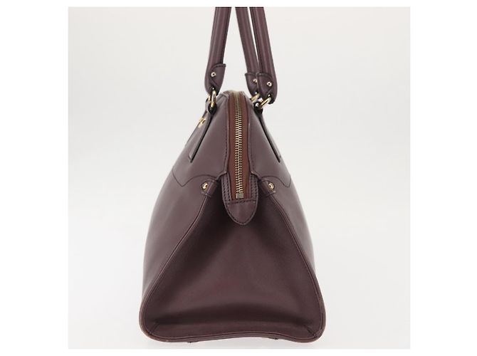 Gancini Handtasche aus Leder in Lila und Gold Auth 146846 von Salvatore Ferragamo Golden - Ansicht 3