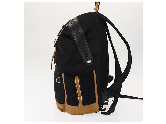 FENDI Zucca Canvas Rucksack Schwarz Silber Auth hk3119 - Ansicht 3