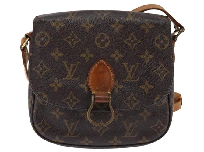LOUIS VUITTON Monogram Schultertasche Saint Cloud MM M51243 LV Auth 147692 Monogramm - Ansicht 13
