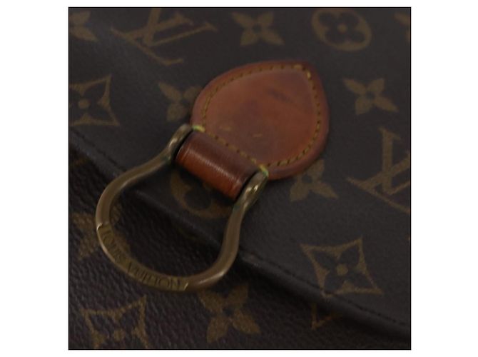 LOUIS VUITTON Monogram Schultertasche Saint Cloud MM M51243 LV Auth 147692 Monogramm - Ansicht 18