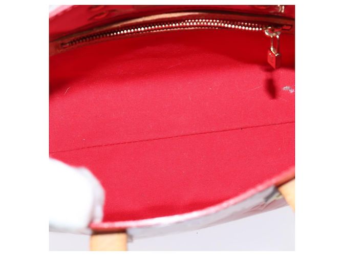 LOUIS VUITTON Borsa a Mano Monogram Vernis Reade PM Rossa M91088 LV Auth BA7208 Rosso - vista 11