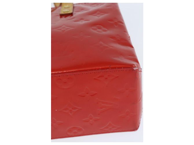 LOUIS VUITTON Borsa a Mano Monogram Vernis Reade PM Rossa M91088 LV Auth BA7208 Rosso - vista 14