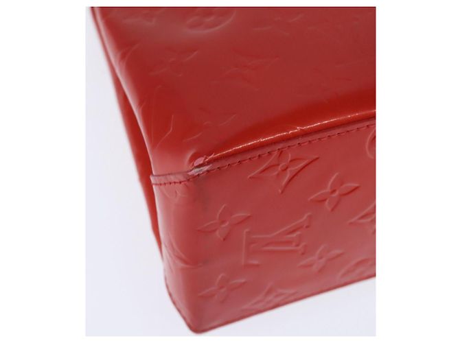 LOUIS VUITTON Borsa a Mano Monogram Vernis Reade PM Rossa M91088 LV Auth BA7208 Rosso - vista 15