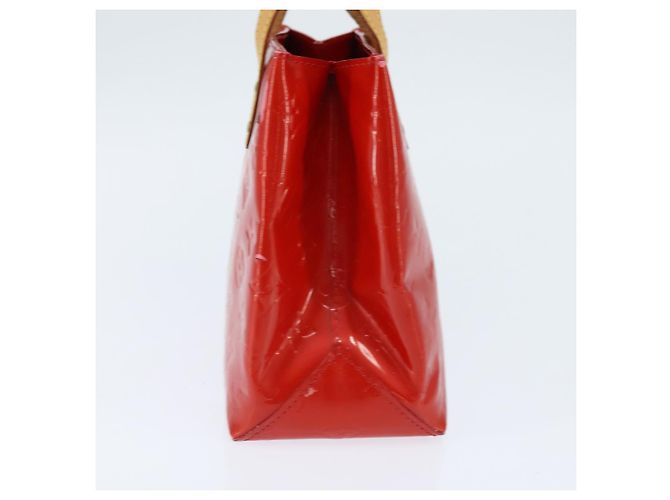 LOUIS VUITTON Borsa a Mano Monogram Vernis Reade PM Rossa M91088 LV Auth BA7208 Rosso - vista 3