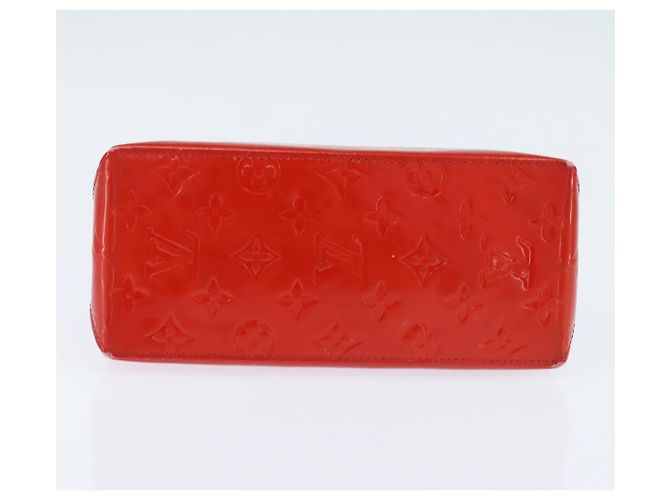 LOUIS VUITTON Borsa a Mano Monogram Vernis Reade PM Rossa M91088 LV Auth BA7208 Rosso - vista 5