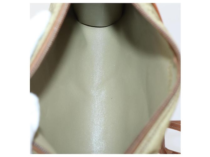 Christian Dior Schultertasche Leder Canvas 3 Set Schwarz Beige Authentisch bs30295 - Ansicht 15