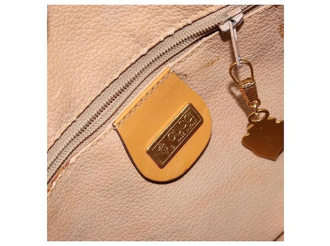 Gucci Borsa Micro GG Supreme in pelle PVC marrone e oro 007 084 0094 Auth BA7247 D'oro - vista 18
