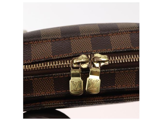 LOUIS VUITTON Borsa a Spalla Geronimos Damier Ebene N51994 LV Auth 144535 - vista 10