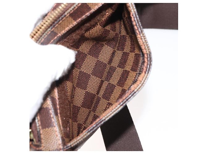 LOUIS VUITTON Borsa a Spalla Geronimos Damier Ebene N51994 LV Auth 144535 - vista 21