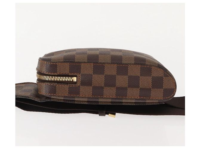 LOUIS VUITTON Borsa a Spalla Geronimos Damier Ebene N51994 LV Auth 144535 - vista 5