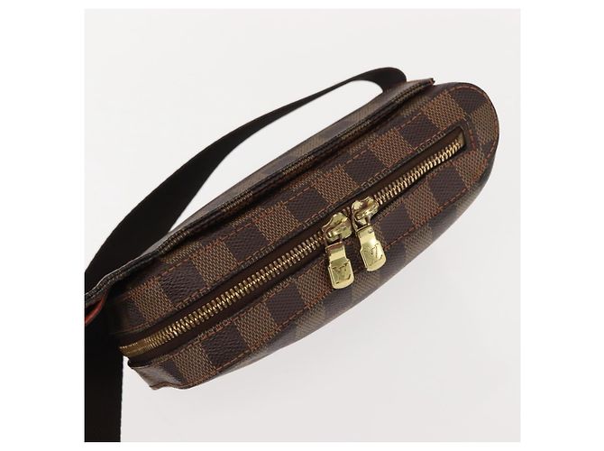 LOUIS VUITTON Borsa a Spalla Geronimos Damier Ebene N51994 LV Auth 144535 - vista 6
