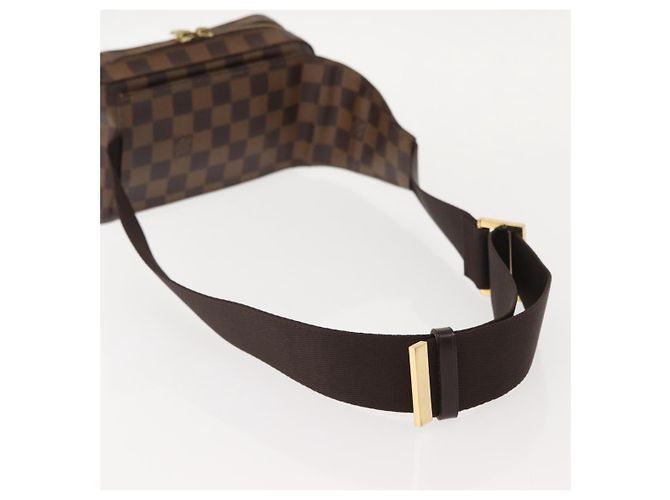 LOUIS VUITTON Borsa a Spalla Geronimos Damier Ebene N51994 LV Auth 144535 - vista 7