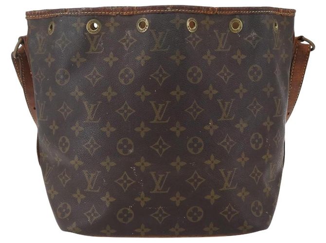 Noe LOUIS VUITTON Monogram Petit Noé Schultertasche M42226 LV Auth 149034 Monogramm - Ansicht 2