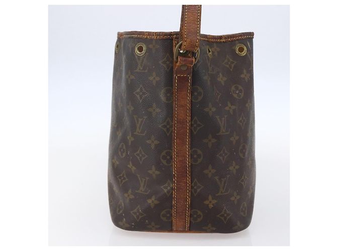 Noe LOUIS VUITTON Monogram Petit Noé Schultertasche M42226 LV Auth 149034 Monogramm - Ansicht 3