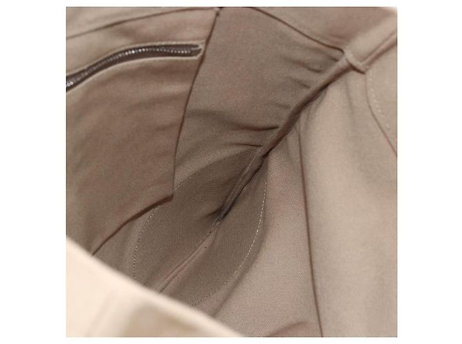 PRADA Handtasche aus Canvas Beige Silber Authentisch 146982 - Ansicht 19