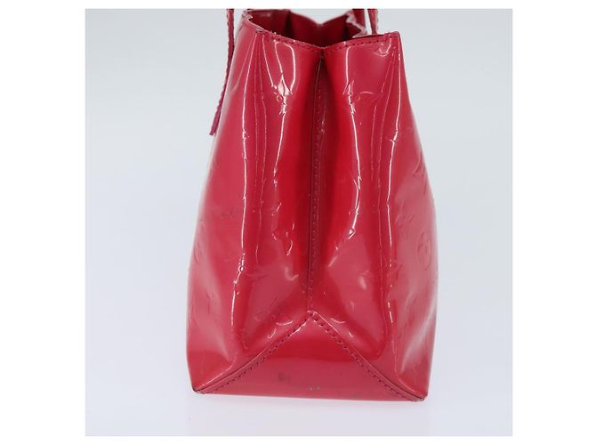 LOUIS VUITTON Borsa Wilshire Boulevard Monogram Vernis Rose Pop M93643 Auth BA7211 Rosa - vista 3