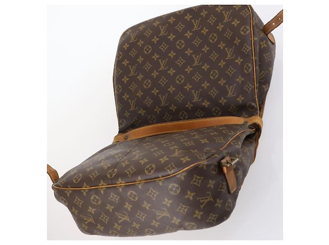 LOUIS VUITTON Borsa a Spalla Monogram Saumur 35 M42254 LV Auth fm4858 Monogramma - vista 19