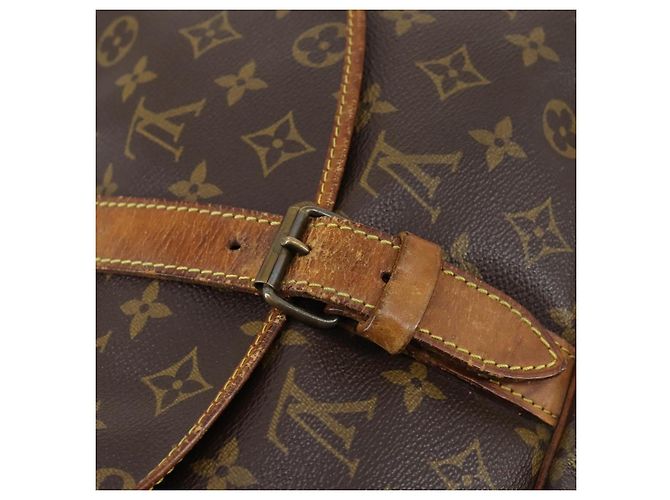 LOUIS VUITTON Borsa a Spalla Monogram Saumur 35 M42254 LV Auth fm4858 Monogramma - vista 25