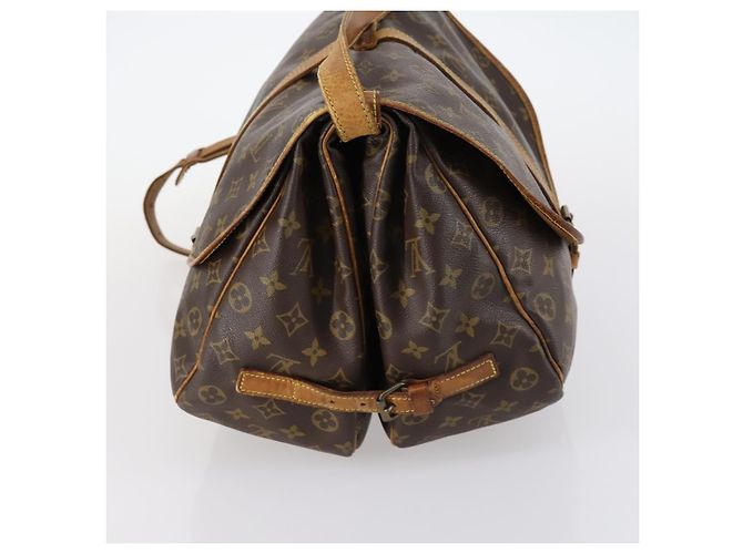 LOUIS VUITTON Borsa a Spalla Monogram Saumur 35 M42254 LV Auth fm4858 Monogramma - vista 3
