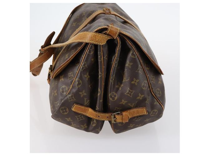 LOUIS VUITTON Borsa a Spalla Monogram Saumur 35 M42254 LV Auth fm4858 Monogramma - vista 4