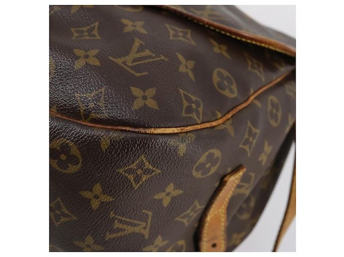 LOUIS VUITTON Borsa a Spalla Monogram Saumur 35 M42254 LV Auth fm4858 Monogramma - vista 9